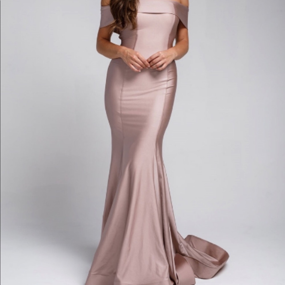 Blush/mauve formal dress